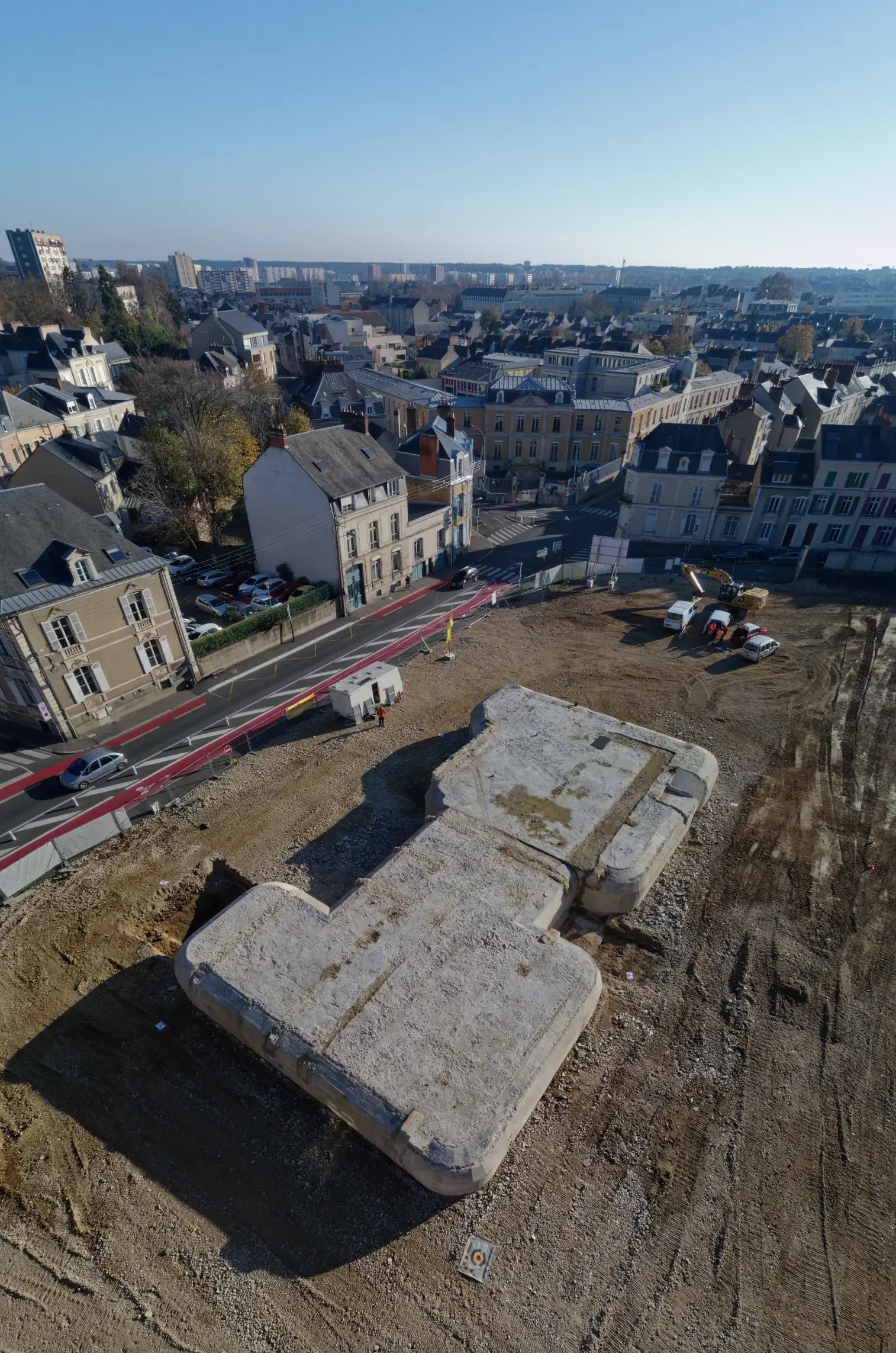 Inspection d'ouvrage par drone