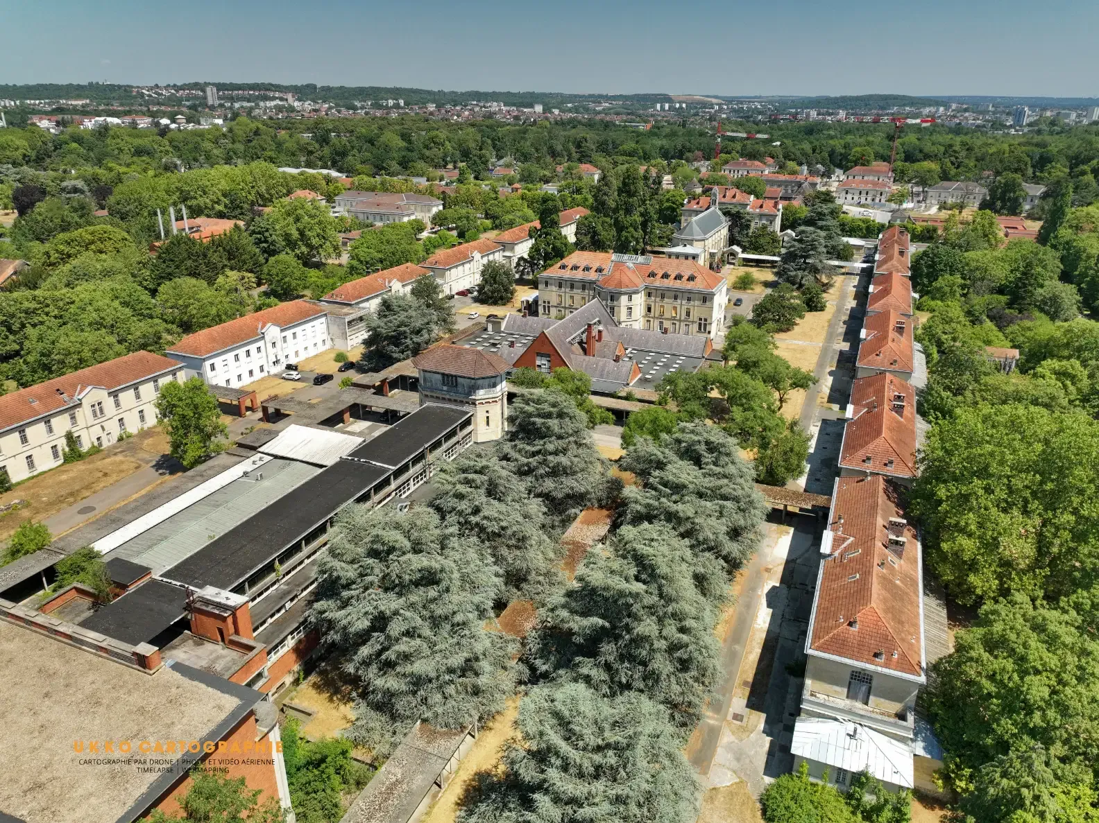 Captation par drone de sites historiques