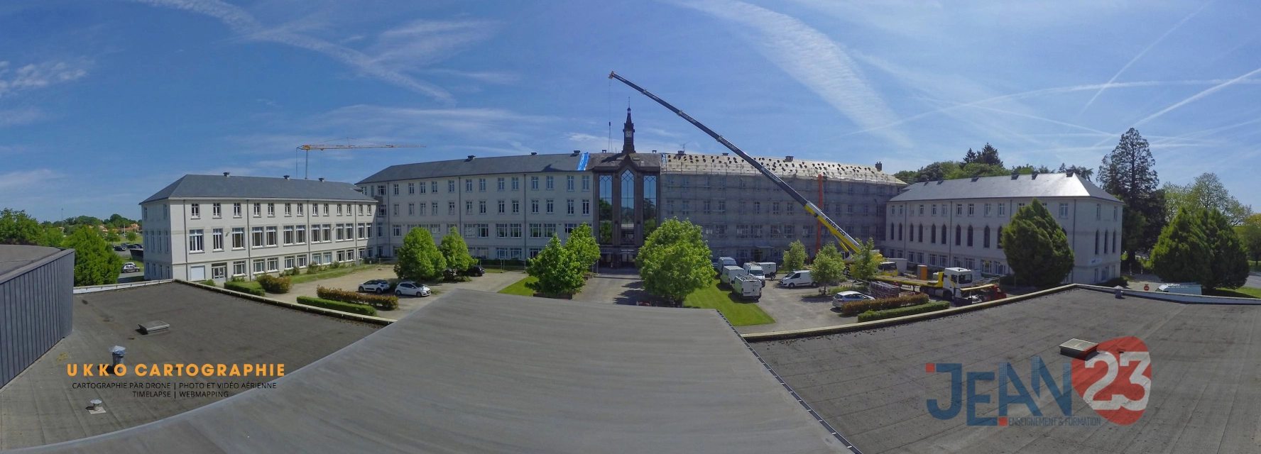 Timelapse d'un chantier de rénovation