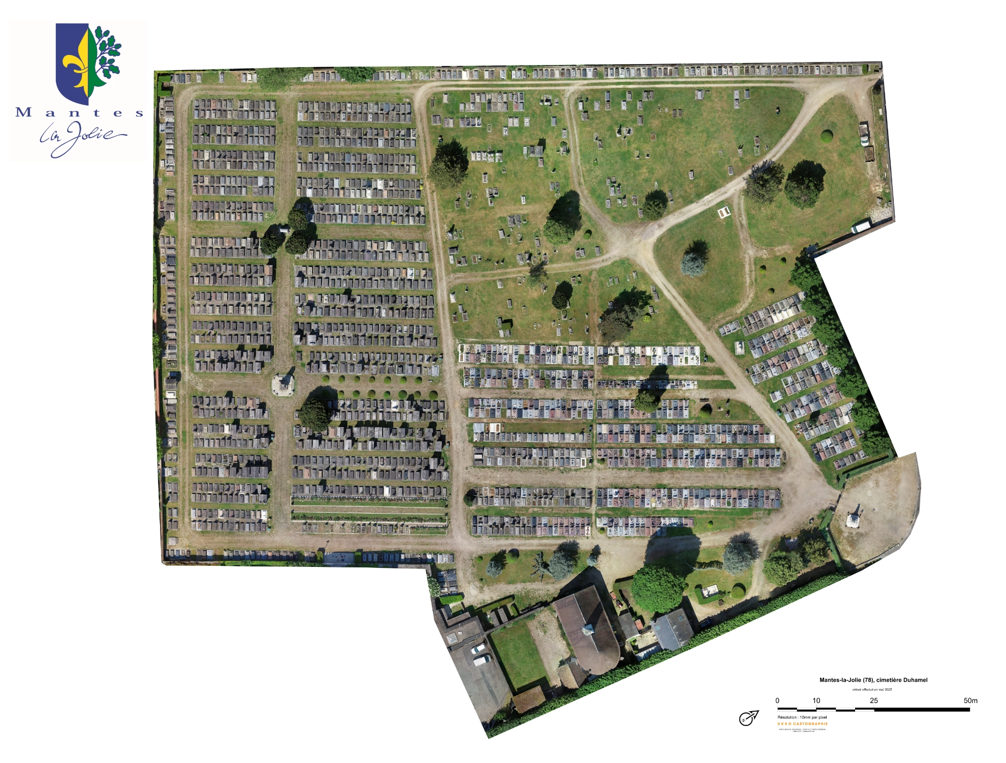 Plans de cimetières dans les Yvelines